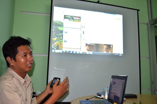Pelatihan Sosial Media Zakat Palembang