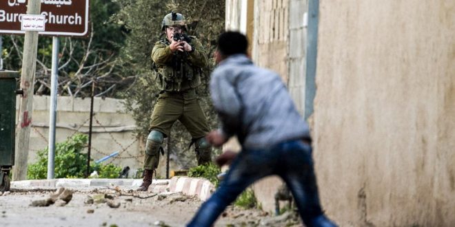 Ilustrasi Tentara Israel tembak seorang warga Palestina dalam bentrokan/ AFP